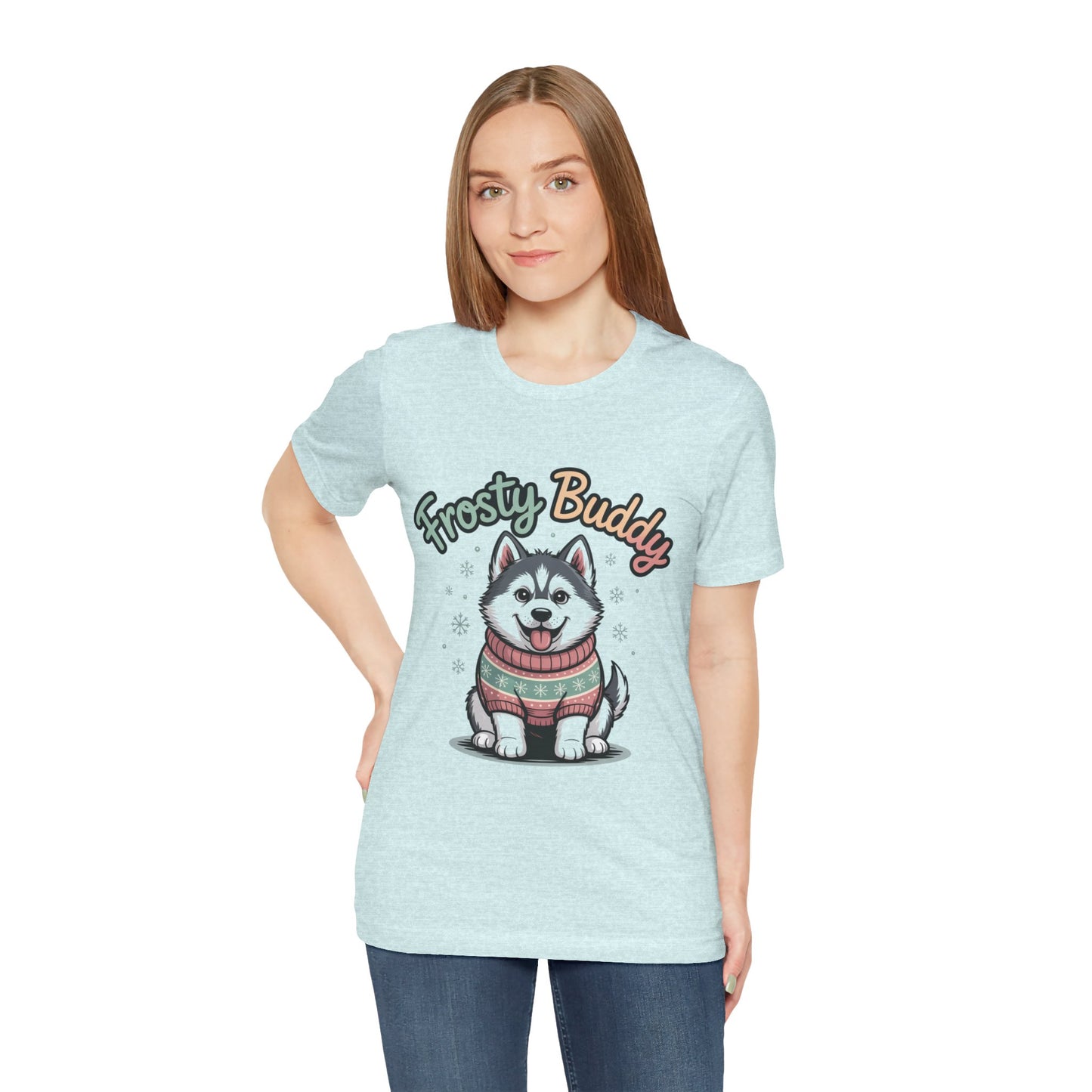 Frosty Buddy Dog T-Shirt